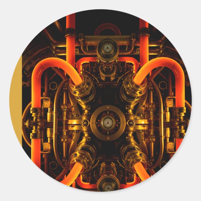 Sticker transparent personnalisé - Texte personnal (Devant)