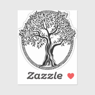 Sticker tree-tree-of life-frame