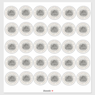 Sticker Trente 2 pouces Vinyl LOCAL HONEY mini bocal ÉTIQU