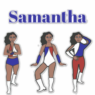 Sticker Tri Style Dancer RWB #1