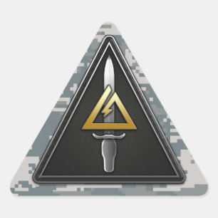 Sticker Triangulaire 1er détachement opérationnel des forces spéciales