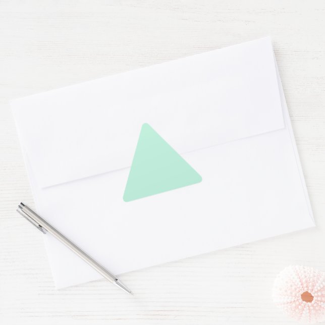 Sticker Triangulaire Aero Blue (Enveloppe)