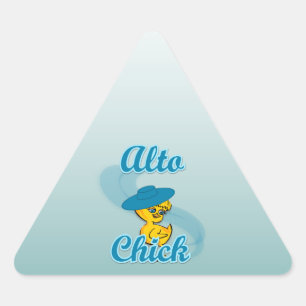 Sticker Triangulaire Alto Chick #3