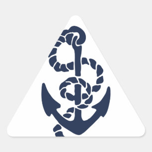 Sticker Triangulaire Anchor Pattern