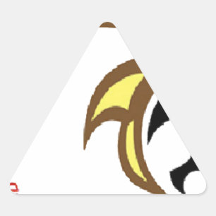 Sticker Triangulaire Année du Cheval - 2014, Zodiac chinois