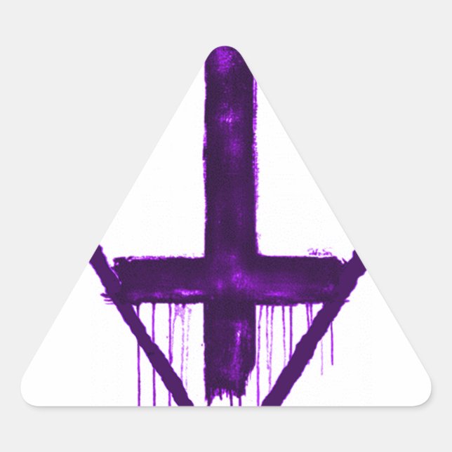 Sticker Triangulaire Anti Religion Anti Illuminati coque iphone (Devant)