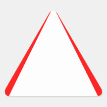 Avertissement générique rouge vierge