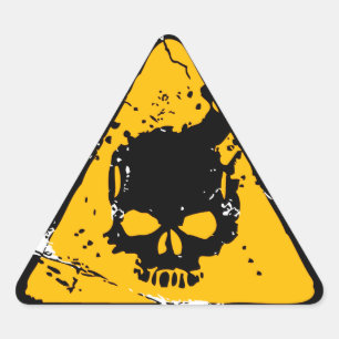 Sticker Triangulaire Avertissement TITRE