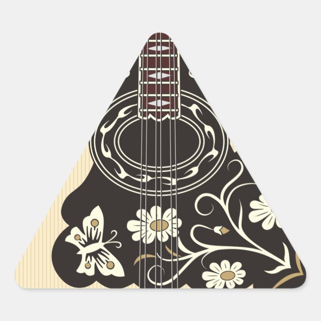 Sticker Triangulaire Bouzouklaika (Devant)