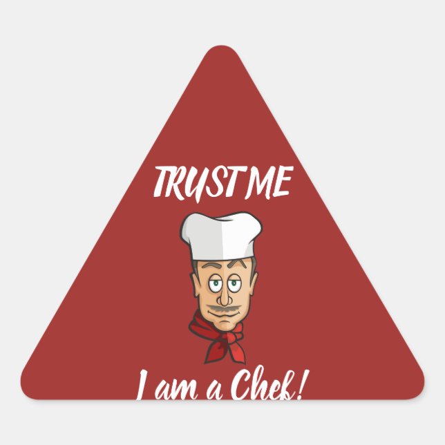 Sticker Triangulaire Chef (Devant)