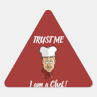 Sticker Triangulaire Chef