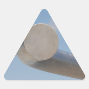 Sticker Triangulaire Ciel bleu métallique