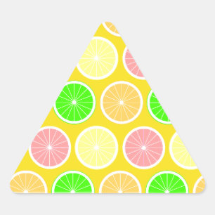 Sticker Triangulaire Citrus