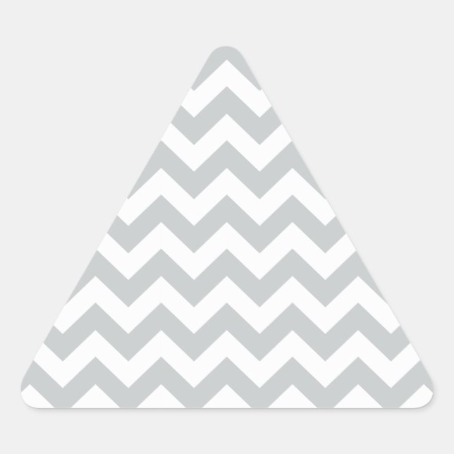 Sticker Triangulaire Cliquez sur Personnaliser pour modifier Gris en co (Devant)
