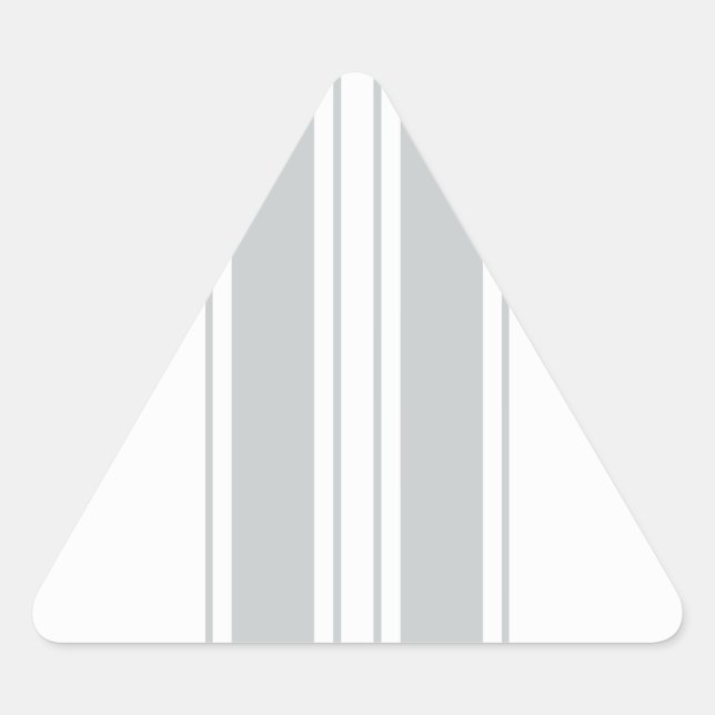 Sticker Triangulaire Cliquez sur Personnaliser pour modifier Gris en co (Devant)