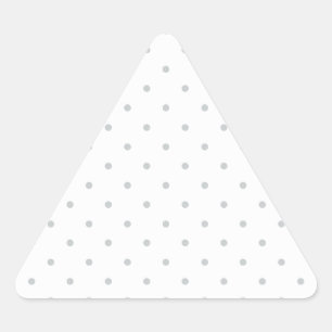 Sticker Triangulaire Cliquez sur Personnaliser pour modifier Gris en co