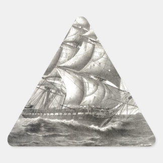 Sticker Triangulaire Constitution américaine