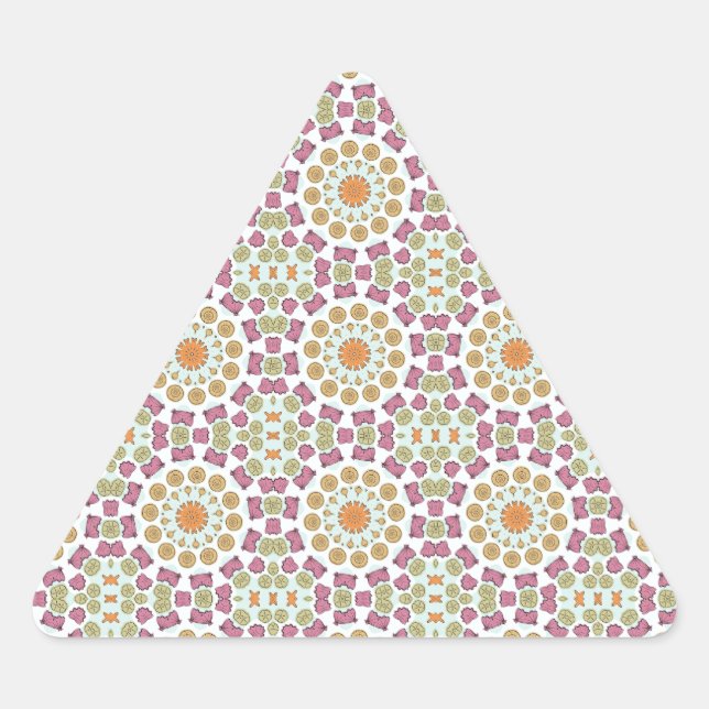 Sticker Triangulaire Coquillages (Devant)