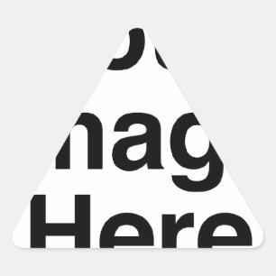 Sticker Triangulaire Créez votre propre produit personnalisé