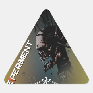 STICKER TRIANGULAIRE EXPÉRIENCE