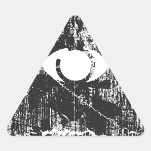 Sticker Triangulaire Eye