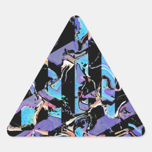 Sticker Triangulaire Eyesore classique collant rond classique