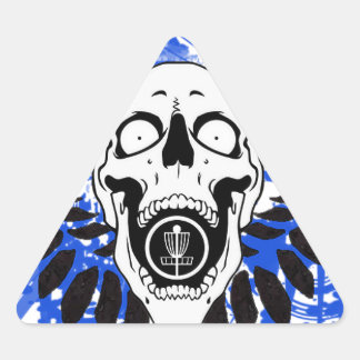 Sticker Triangulaire Flying Disk Golf Crull