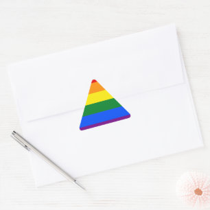 Sticker Triangulaire Gay Pride