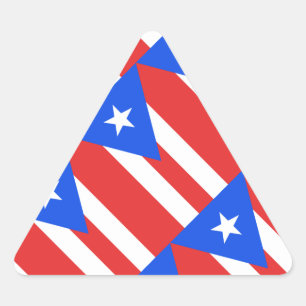 Sticker Triangulaire Indicateur Porto Rico