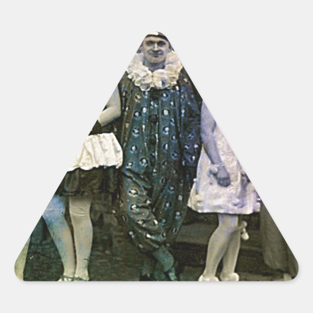 Sticker Triangulaire Interval au cirque (Devant)