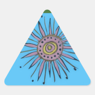 Sticker Triangulaire Joyeux Noël Sunshine Holiday.png