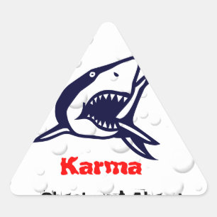 Sticker Triangulaire Karma 1