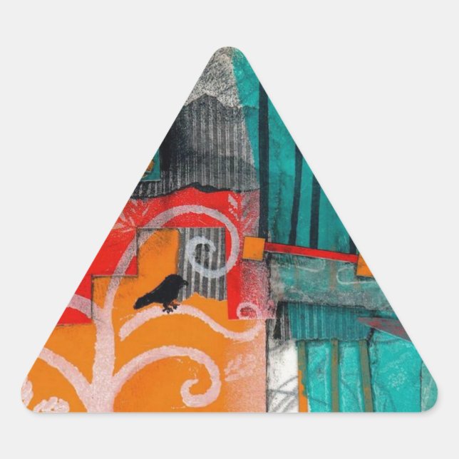 Sticker Triangulaire L'amour (Devant)