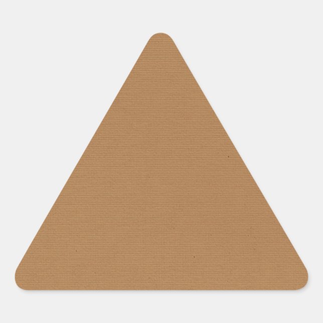 Sticker Triangulaire marron foncé3 SANDY BROWN ARRIÈRE - PLANS PAPIERS  (Devant)