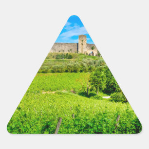 Sticker Triangulaire Monteriggioni