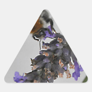 Sticker Triangulaire Natures de merveilleux travailleurs