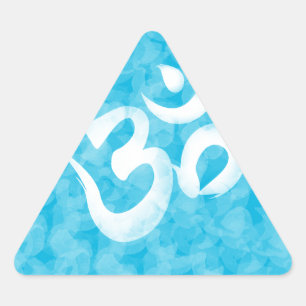 Sticker Triangulaire Om/Aum