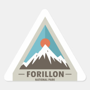 Sticker Triangulaire Parc national Forillon