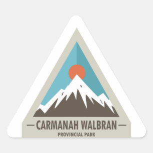 Sticker Triangulaire Parc provincial Carmanah Walbran