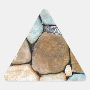 Sticker Triangulaire Paroles d'encouragement,Paroles d'espoir_