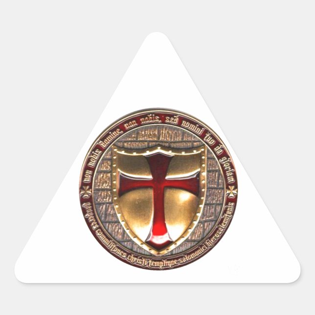 STICKER TRIANGULAIRE PIÈCE DE MODÈLE. (Devant)