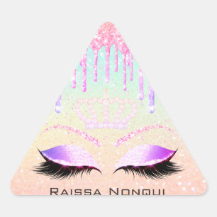 Sticker Triangulaire Raissa Crown 16e 15e Holographie nuptiale1