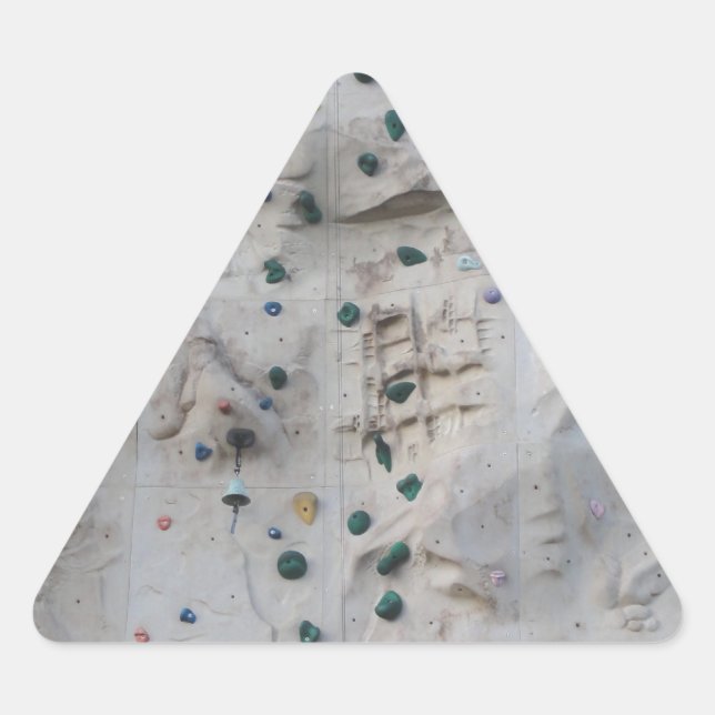Sticker Triangulaire Rock Escalade Wall (Devant)