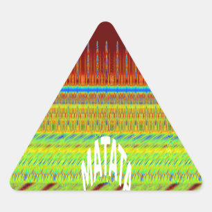 Sticker Triangulaire Seamless Have a Nice