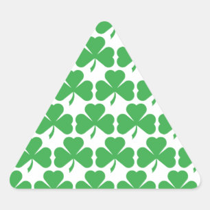 STICKER TRIANGULAIRE SHAMROCKS !