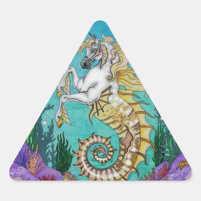 Sticker Triangulaire Sous WaterHorse (Devant)