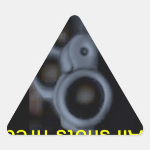 Sticker Triangulaire Tous les coups de feu