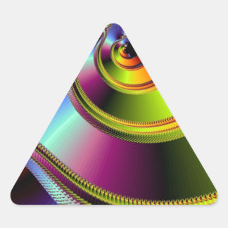 Sticker Triangulaire Un simple coup de sort