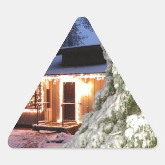 Sticker Triangulaire Vacances High Sierra