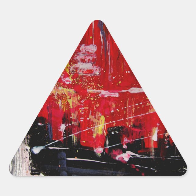 Sticker Triangulaire ville (Devant)